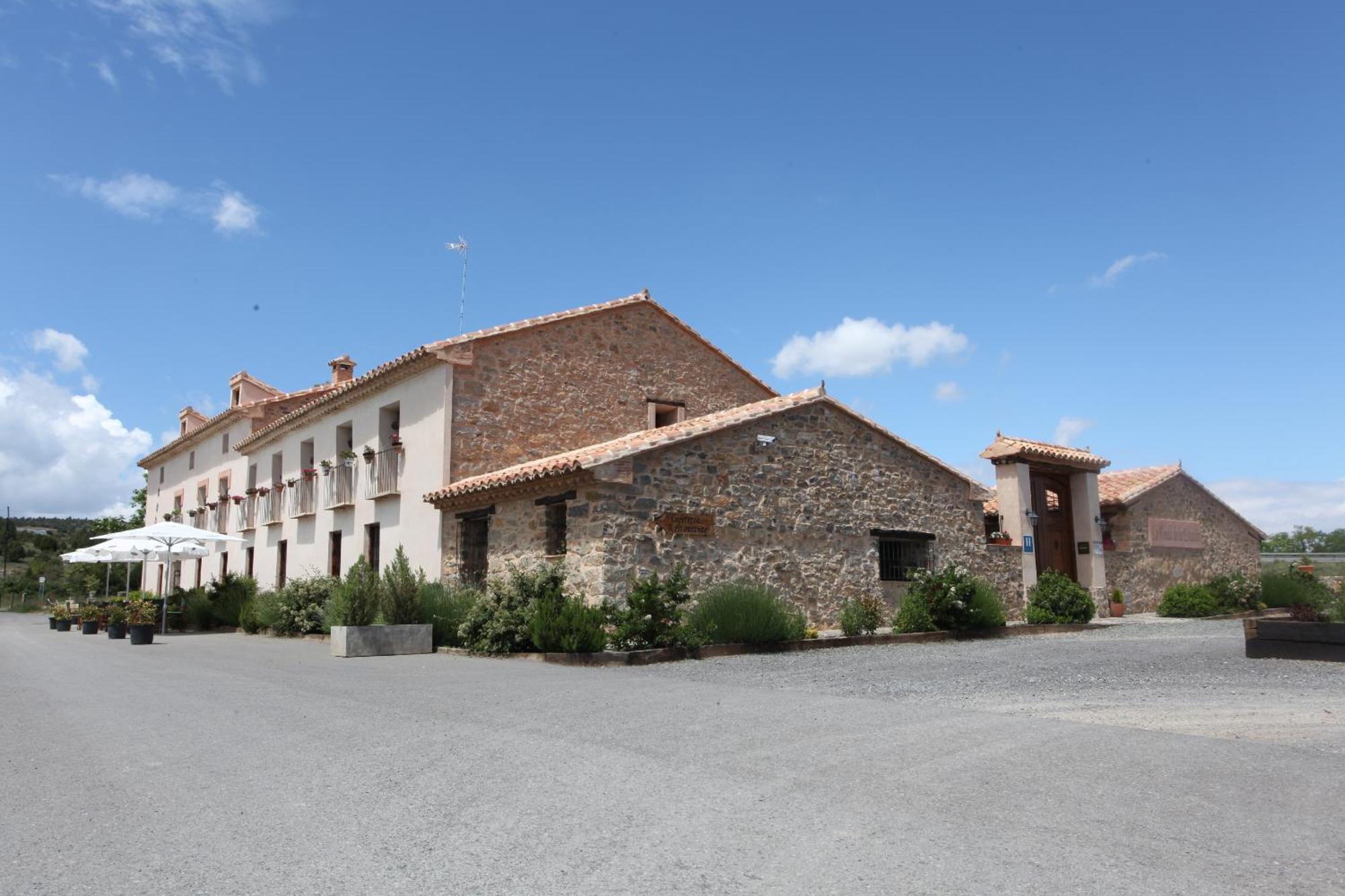 Hotel La Fonda De La Estacion La Puebla De Valverde Dış mekan fotoğraf